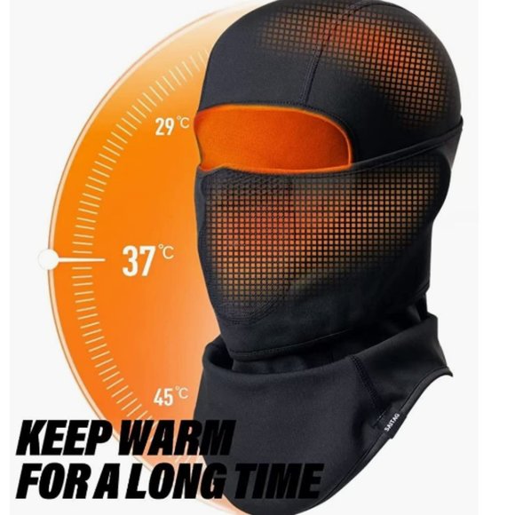SAITAG Balaclava Ski Mask Warm Face Mask for Cold Weather Winter - Picture 2 of 9